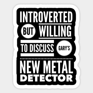 Oak Island Introvert Sticker